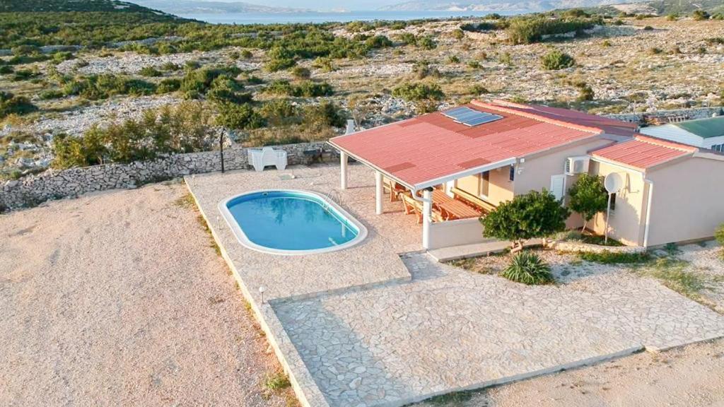 Beautiful Secluded Area Near Novalja Vacation House With Pool And Sea View Villa Lara Bagian luar foto